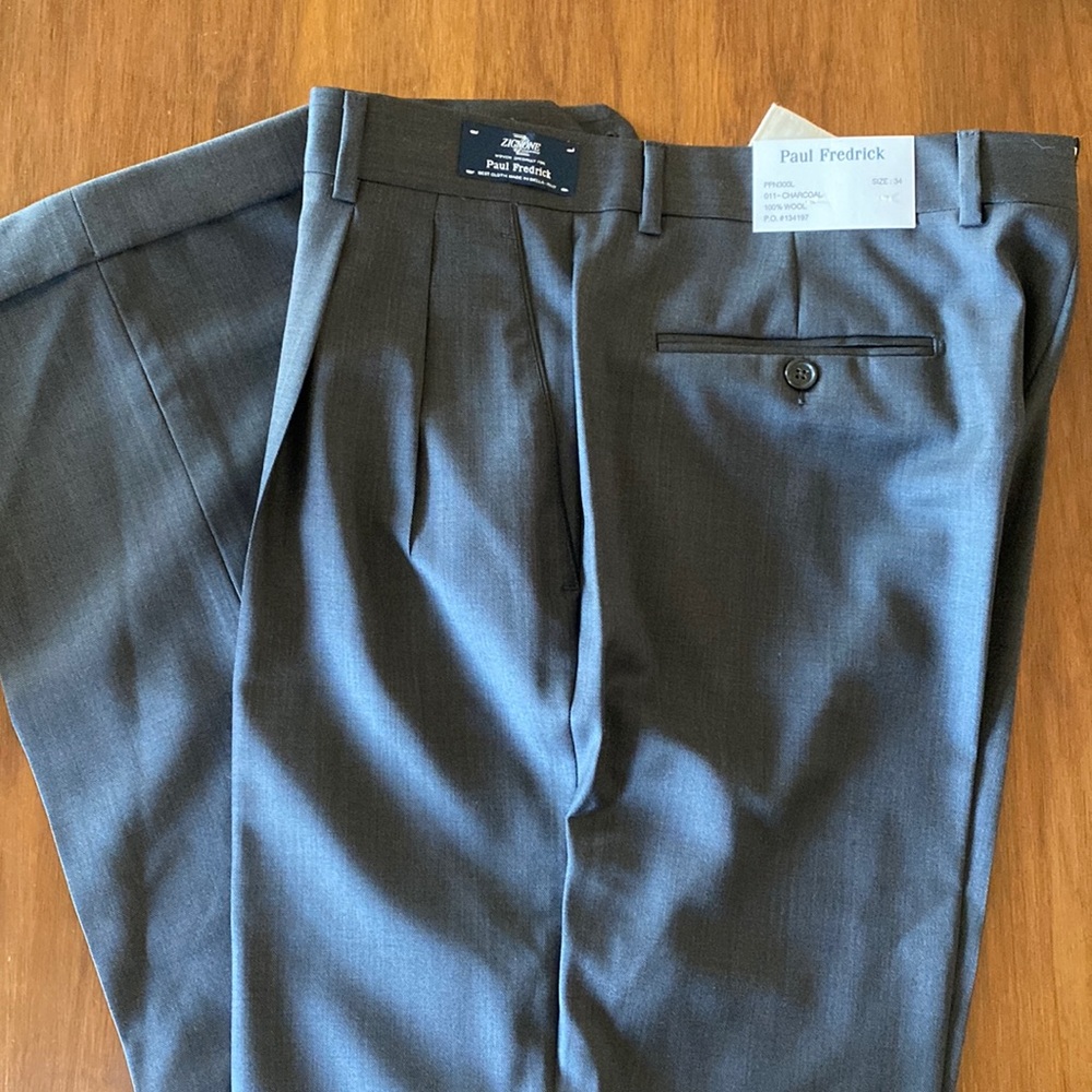 Paul Fredrick Wool Slacks